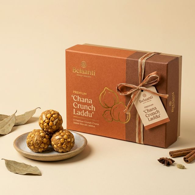 Chana Crunch Laddu
