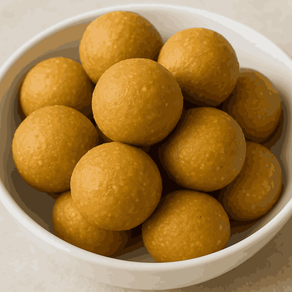 Besan Pinni Desi Ghee