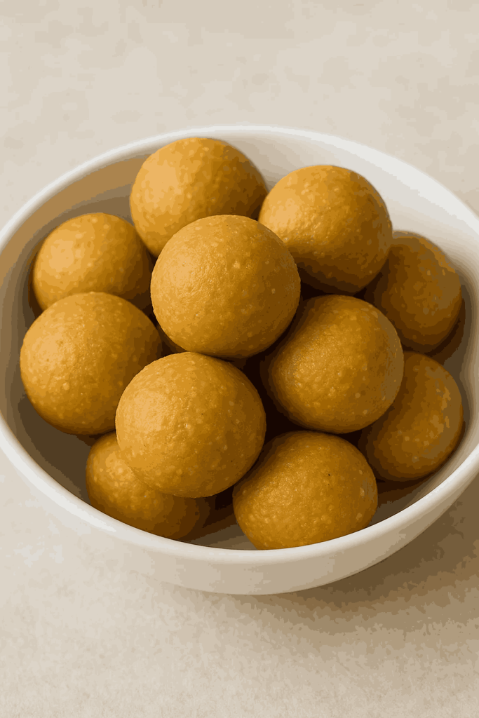 Besan Pinni Desi Ghee
