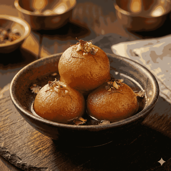 Long Kesar Gulab Jamun