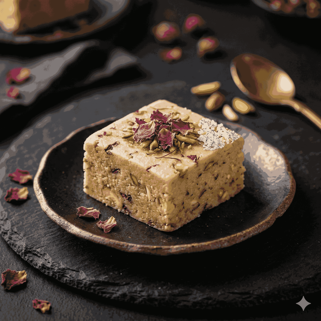 Kesar Kaju Cake